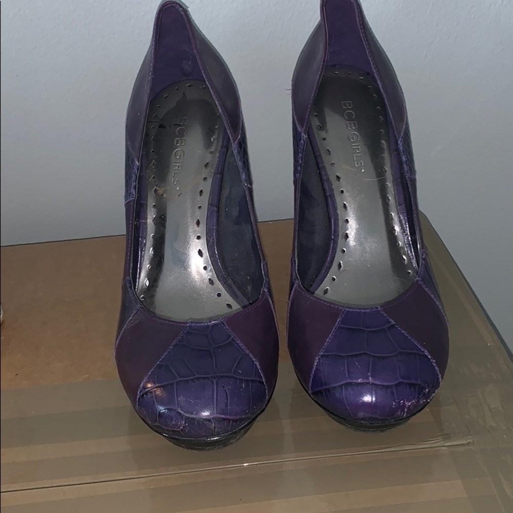 BCBG purple patterned hotness!